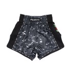FUJIMAE PROWEAR THAI SHORTS print- BLACK